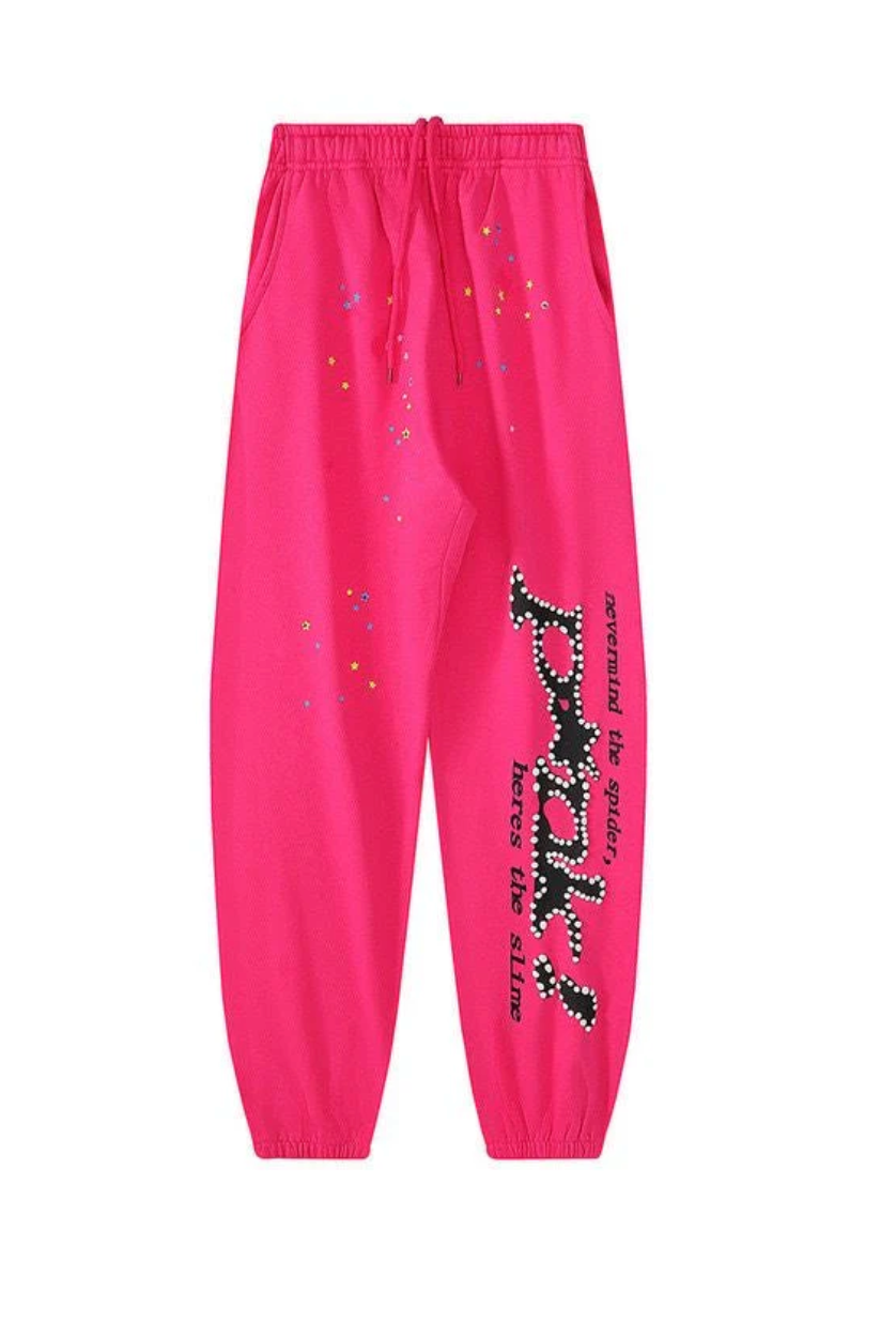 Sp5der p*nk sweatpants