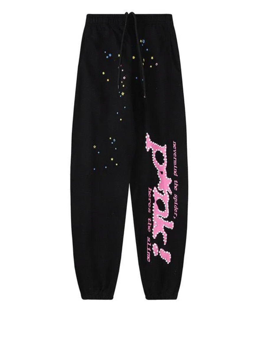 Sp5der p*nk sweatpants